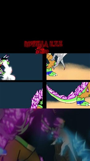 ROYZILLA E.X.E vs GODZILLA IN HELL‪@DAGON._.ANIMATIONS‬ #godzillainhell