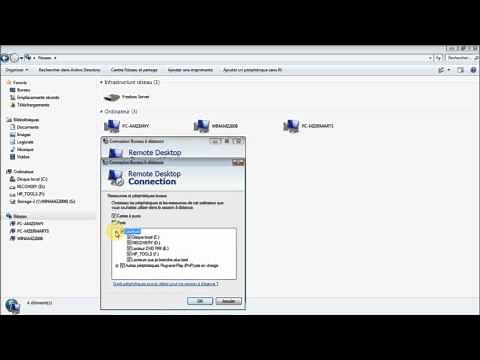 Microsoft Windows7 Controlez Vos PCs à distance avec Remote Desktop Connection
