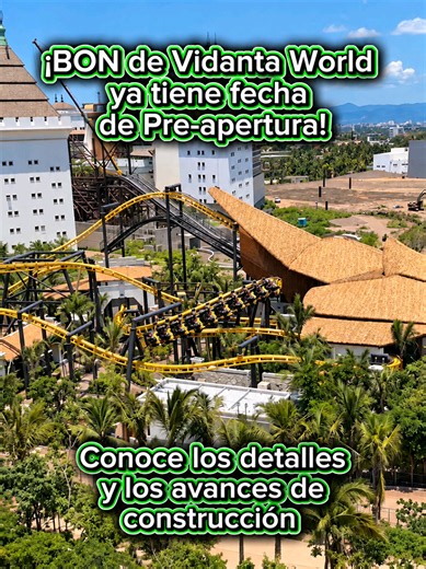 ¡BON de Vidanta World ya tiene Fecha de Pre-apertura! Vidanta World es un magno proyecto cuya finalidad es convertirse en un resort de lujo y en uno de los mejores complejos de parques temáticos a nivel mundial, ubicado en Nuevo Nayarit, su primer parque temático BON Beauty of Nature ya esta por abrir sus puertas en esta etapa de preapertura, donde a partir del 24 de octubre si eres huésped del complejo podrás disfrutar de manera exclusiva un preview de lo que sería este increíble parque temátic