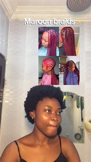 Maroon Braids: The Perfect Shade for All Skin Tones