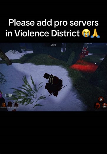 Adding pro servers would really benefit Violence District. Happy New Year everyone🥳 #violencedistrict #roblox #robloxgame #fyp #viral