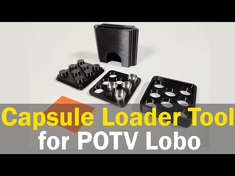 Dosing Capsule Loader for POTV Lobo Dry Herb Vape