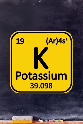 Periodic Table: Potassium #potassium #elements #periodictable #stem #science