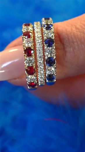 Handcrafted Gemstone & Diamond Bands | Beeghly & Company Creations ⭐