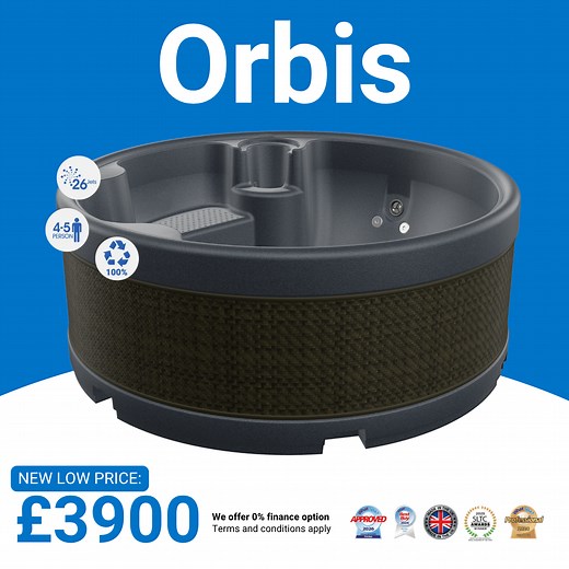 Orbis | 5- person round hot tub | RotoSpa