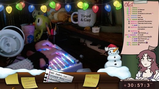 Subathon Day 55! Sleepy Coworking Stream!| LIGHT ADS | Body Doubling/ASMR Stream | Typing Sounds/Lurkers | Mute Streamer