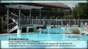 CHECK-IN: BLUEWATER PANGLAO BEACH RESORT is a luxurious accommodations that compliments and honors the province of BOHOL's natural beauty and wonders. Harboring powdery white sand beaches, clear pristine waters and a rich abundance of marine sanctuaries, along with the resort’s impressive ambience and hospitable staff, the resort is the ultimate island escape for any weary traveler. For more information, contact the following: Phone - (63 38) 416 0695 or 416 0696 Fax - (63 38) 416 0697 panglao@b