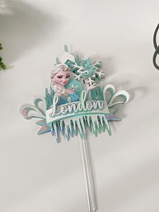 Elsa Cake Topper/elsa Frozen Cake Tooper - Etsy