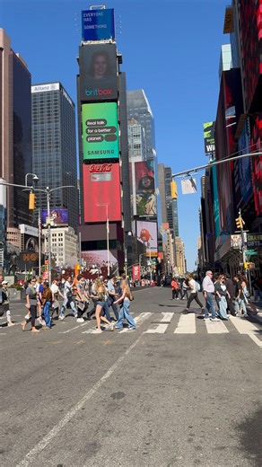 14K views · 1K reactions | Walking in times square, New York City  | New York 4k | Facebook