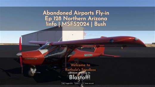 Abandoned Airports Fly-in Ep 128 Northern Arizona | !info | MSFS2024 | Bush