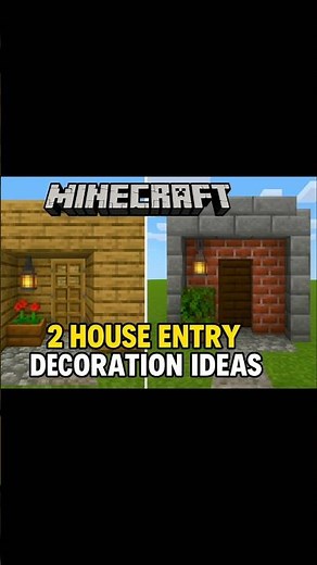 MINECRAFT BUILD HACKS #minecraft #shorts