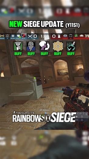 NEW Siege Update (Y11S1) #r6 #rainbowsixsiege #r6siege