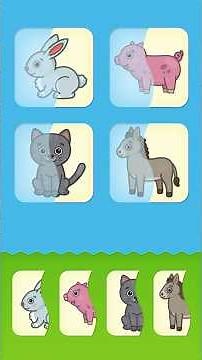 Flash card | Bimi Boo games for toddler preschool