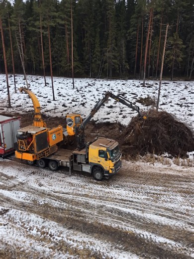 🇫🇮 #metsähake #bioenergy #cbi #chipmax #ylijokimetsäenergia
