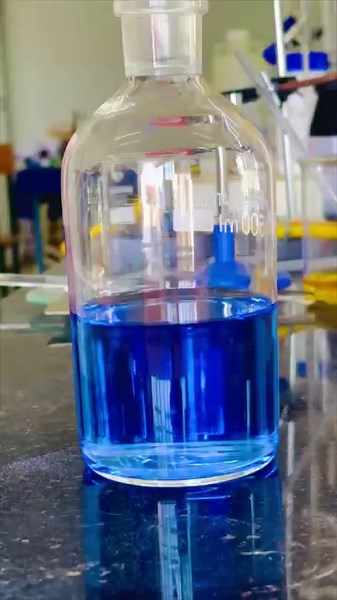 The Blue Bottle Experiment #chemistry #is #magic