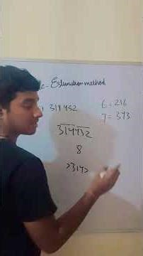 Finding cube root by estimation method #shorts #viral #reels #viralreels #maths #education