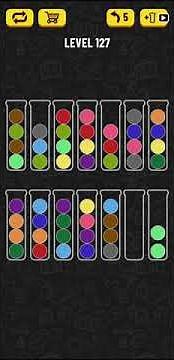 Ball Sort Puzzle - level 127