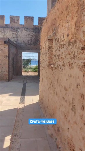 Frangokastelo from inside 💙 | Crete Insiders