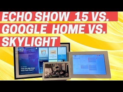 Alexa Echo Show vs. Google Home Hub vs. Skylight Calendar - which is THE BEST?!