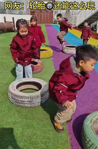 Jump, Flip, Roll: Kids Tyre Obstacle Course