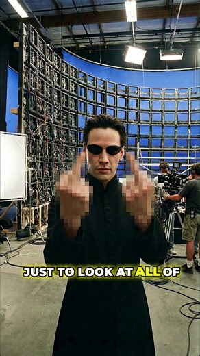 This scene from The Matrix is NOT graphics 🤯 #TheMatrix #MovieFacts #BehindTheScenes #FilmDetails