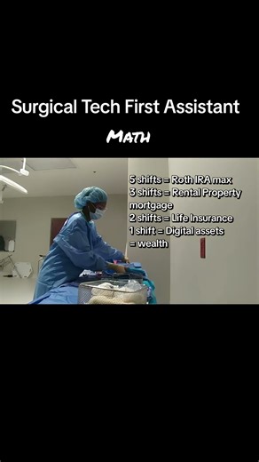 How I spend my surgical tech pay