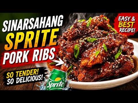 Sinarsahang Sprite Pork Ribs SO Tender and Delicious