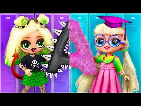 Poupées A L’École / 30 LOL Surprise OMG DIY