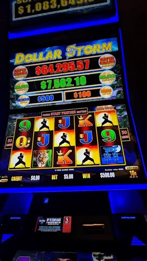 Biggest Slot Machine Surprise Ever! Did we BREAK Dollar Storm?