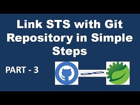 Simple Steps to Link a Git Repository with STS Editor and Push Files || Part - 3 || Git.