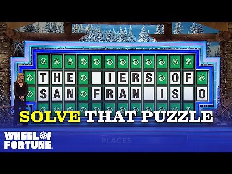 Solve That Puzzle! | S41 | Wheel of Fortune