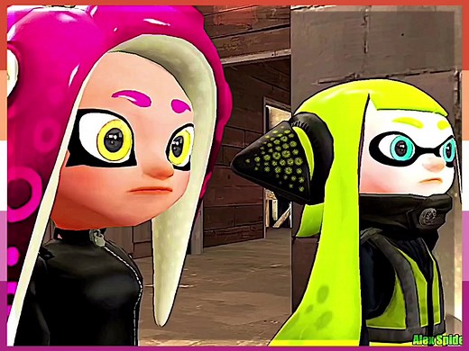 Agent 3 and Agent 8 Splatoon Duo Adventure