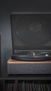 Experience every note your way with the Nocturne Record Player, complete with high-end features like the adjustable bass and treble controls. 🔊 | Crosley Radio