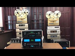 Test amply mcintosh MA8000 đâu cd MCD550 và loa jbl 4344mkii