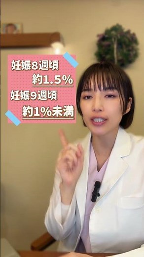 【産婦人科医が解説】妊娠初期の流産確率を知っていますか？