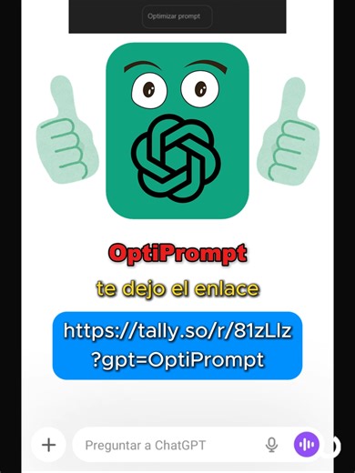 https://tally.so/r/81zLlz?gpt=OptiPrompt El error de mezclarlo todo en un prompt Crees que escribir más te acerca a una buena respuesta Y acabas soltándolo todo de golpe Contexto, ejemplos y condiciones mezcladas sin orden Ahí es cuando pierdes el control Porque sin prioridad, la decisión ya no es tuya No es que el sistema falle Es que no sabe qué va primero Y cuando nadie marca el orden La respuesta se dispersa y pierde fuerza La diferencia no está en escribir mejor Está en ordenar antes de ped