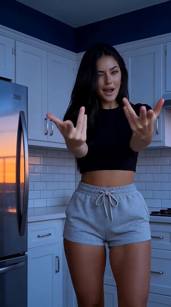 Dancing in the Kitchen: A Joyful Moment