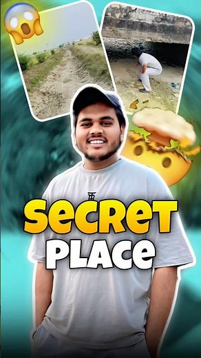 Day 24/100 days vlog challenge 📸 | secret place 🤯 #youtubeshorts #minivlog #vlog