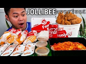 JOLLIBEE OVERLOAD | MUKBANG PHILIPPINES | TOL BULOY MUKBANG