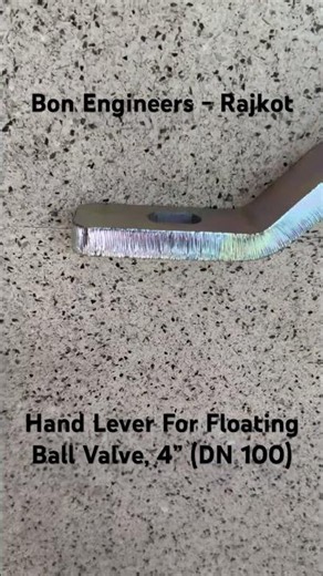 Hand Lever For Floating Ball Valve, 4" (DN 100)