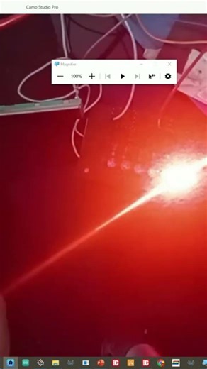 Slide potentiometer interface with PIC16F877A. #electronic #circuit #control #arduino #diy #viral