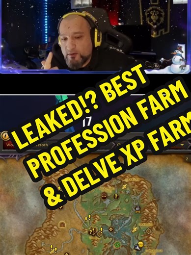 Best Profession and Delve XP Farming Strategies in WoW