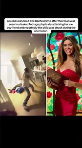 The Bachelorette lead seen physically attacking her ex-boyfriend #relationshipdrama #thebachelorette