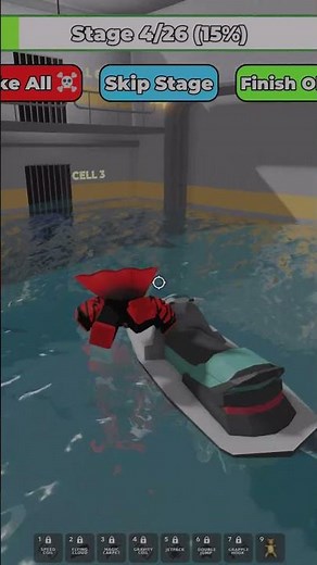 You Can't catch me water barry