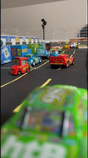 Motor Speedway of The South Layout! #disneycars #lightningmcqueen #diecastcars