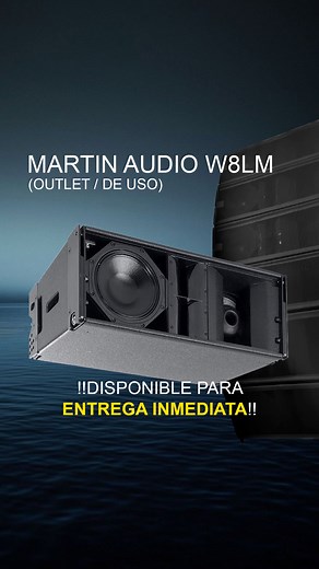 🔥 Disponible para entrega inmediata.🔥 Martin Audio W8LM (Outlet / de Uso) 👁Marca: Martin Audio ✍🏻Modelo: W8LM-D ✅W8LM (8pz) ✅W8LMD (4pz) ✅S218 (4pz) ✅Flybar de colgado (2pz) ✅procesador DXO.5 (1pz) ✍🏻Amplificación: Powersoft ✅MK5.2 (1pz) ✅K8 (1pz) ✅K2(1pz) El Martin Audio W8LM satisface la necesidad de un sistema versátil y escalable que pueda colgarse o apilarse en el suelo para eventos corporativos, teatros y espacios interiores. 📲 Encuéntralo en ZVUK Tecnología y Diseño Facebook: @zvuk.