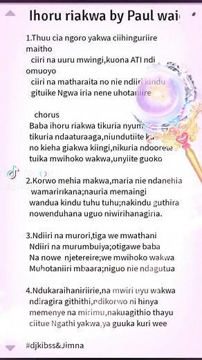 Kikuyu Gospel Songs with Lyrics TikTok Compilation