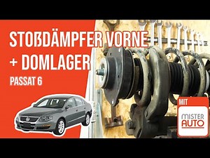 How to change Passat 6 front shock absorbers ➿