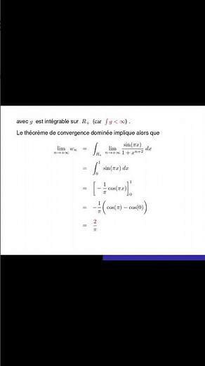Mesure et intégration- fiche TD4 -Fonctions intégrables #maths