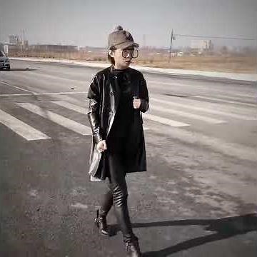 Long Leather Coat